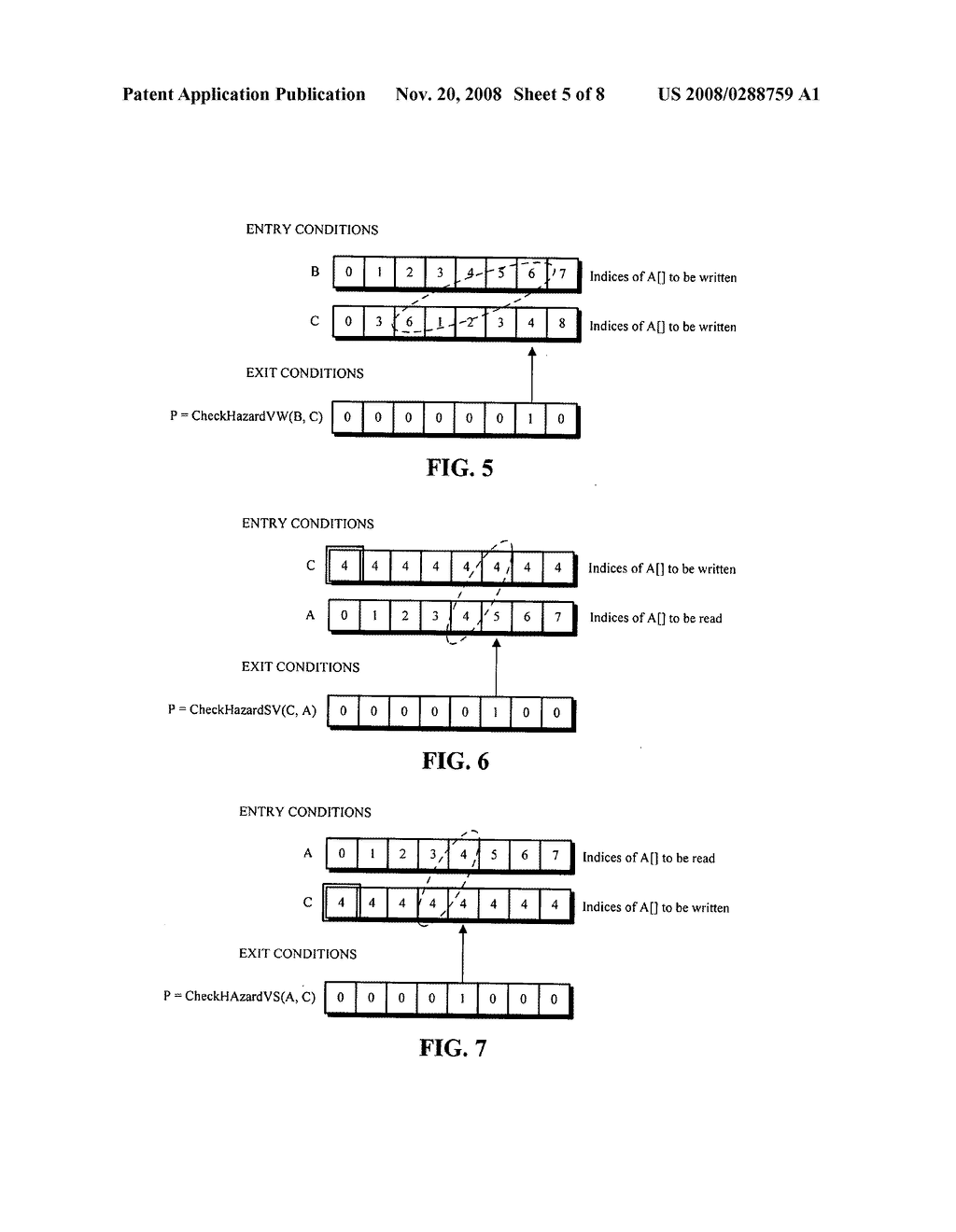 Memory-hazard detection and avoidance instructions for vector processing - diagram, schematic, and image 06