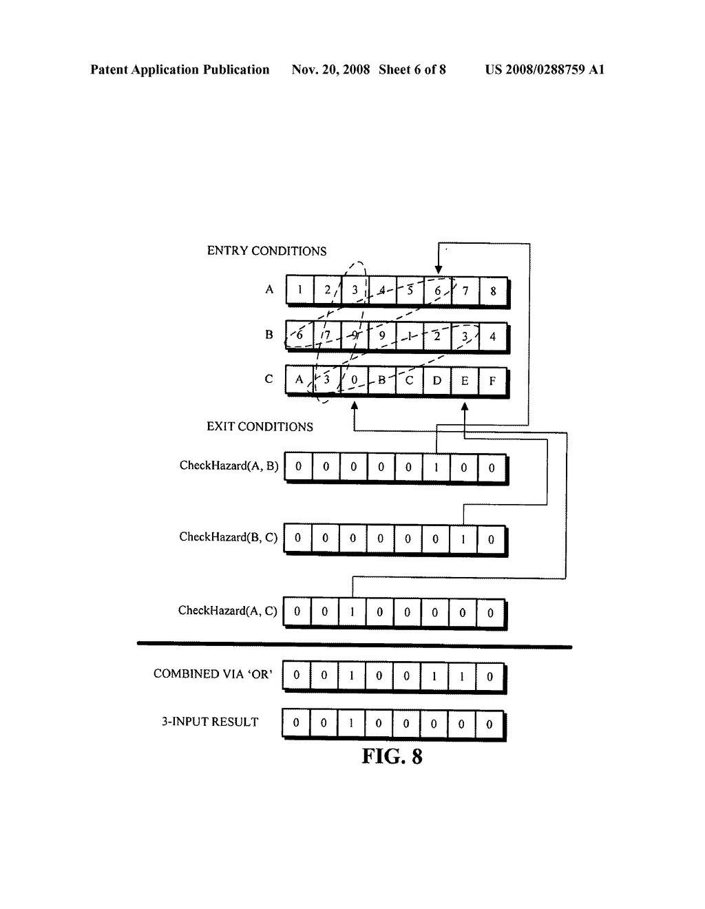 Memory-hazard detection and avoidance instructions for vector processing - diagram, schematic, and image 07