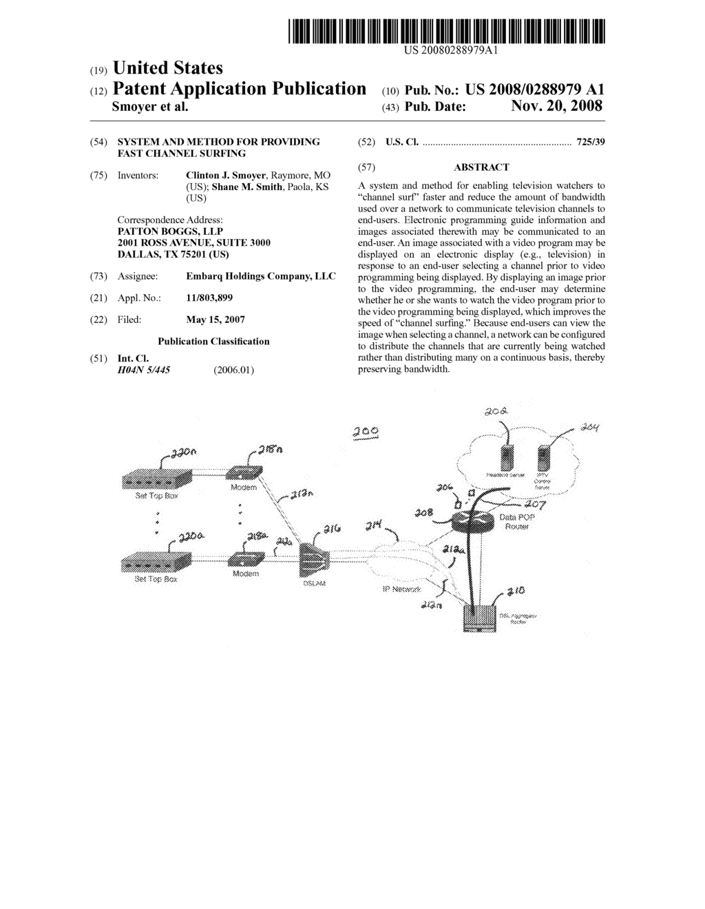 System and method for providing fast channel surfing - diagram, schematic, and image 01