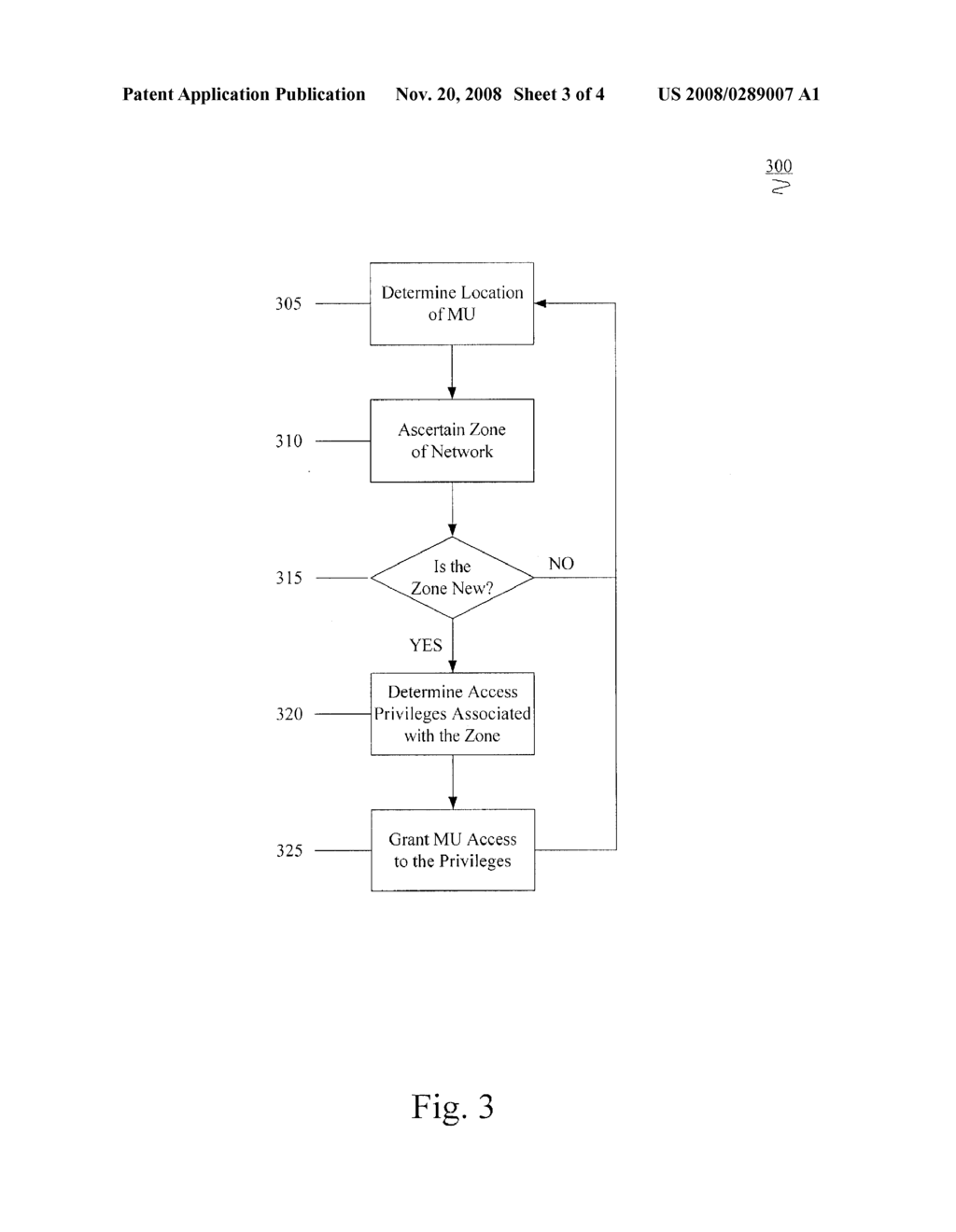 System and Method for Granting Privileges Based on Location - diagram, schematic, and image 04