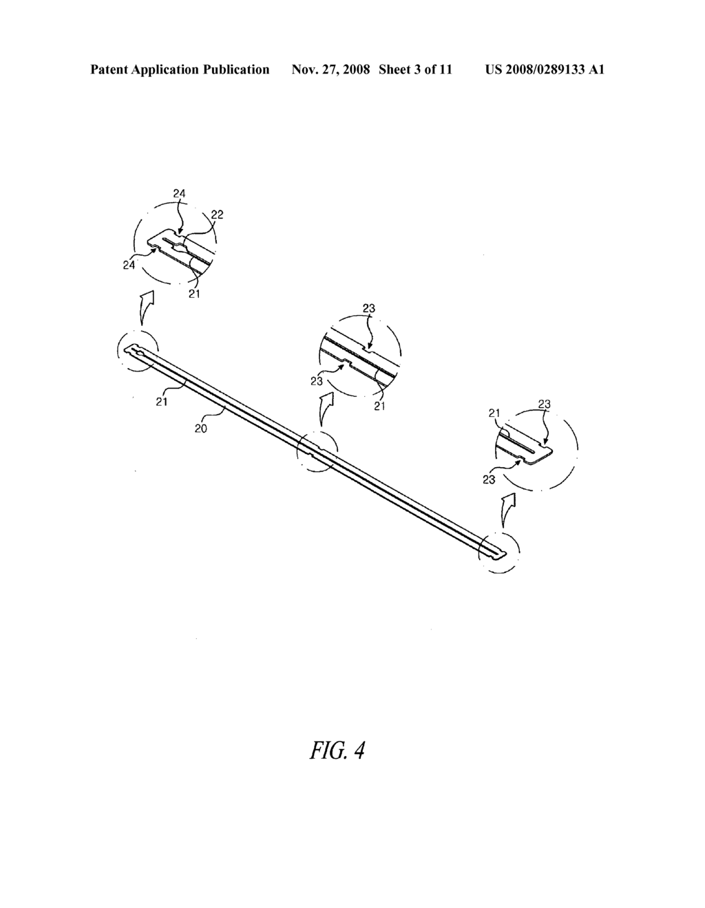 Wiper blade - diagram, schematic, and image 04