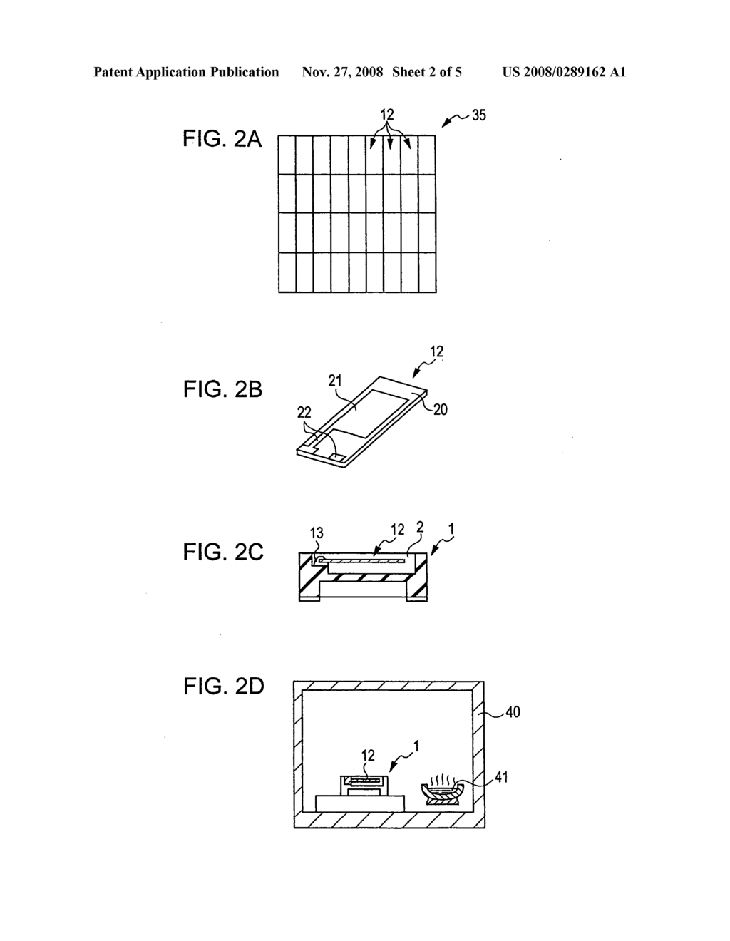 Method of manufacturing a piezoelectric vibrator - diagram, schematic, and image 03