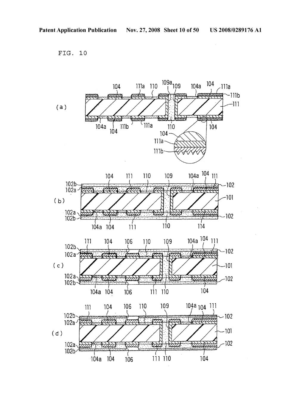 PRINTED WIRING BOARD AND METHOD FOR PRODUCING THE SAME - diagram, schematic, and image 11