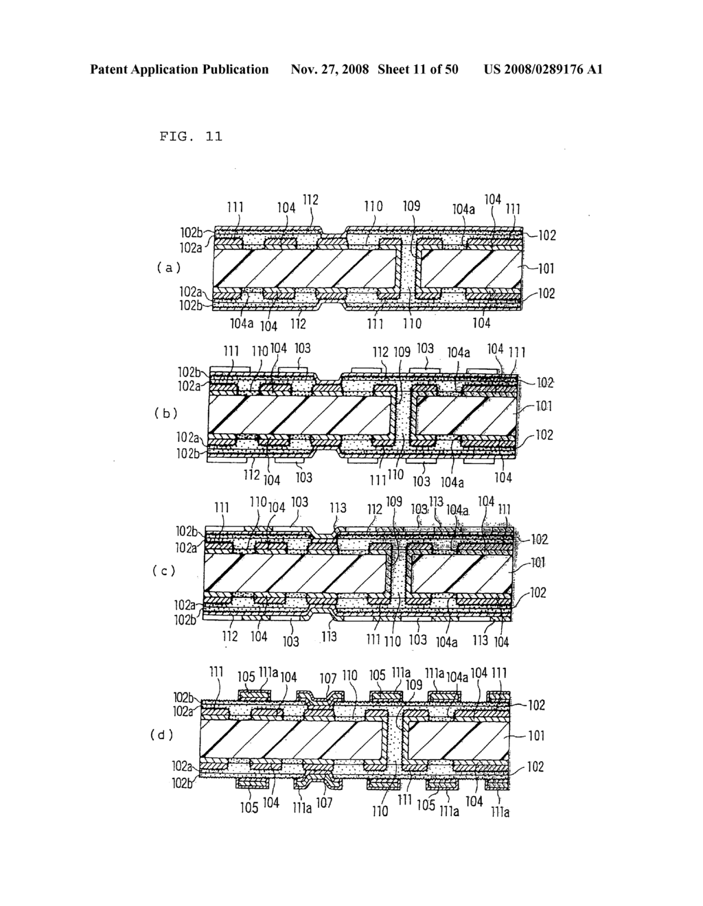 PRINTED WIRING BOARD AND METHOD FOR PRODUCING THE SAME - diagram, schematic, and image 12