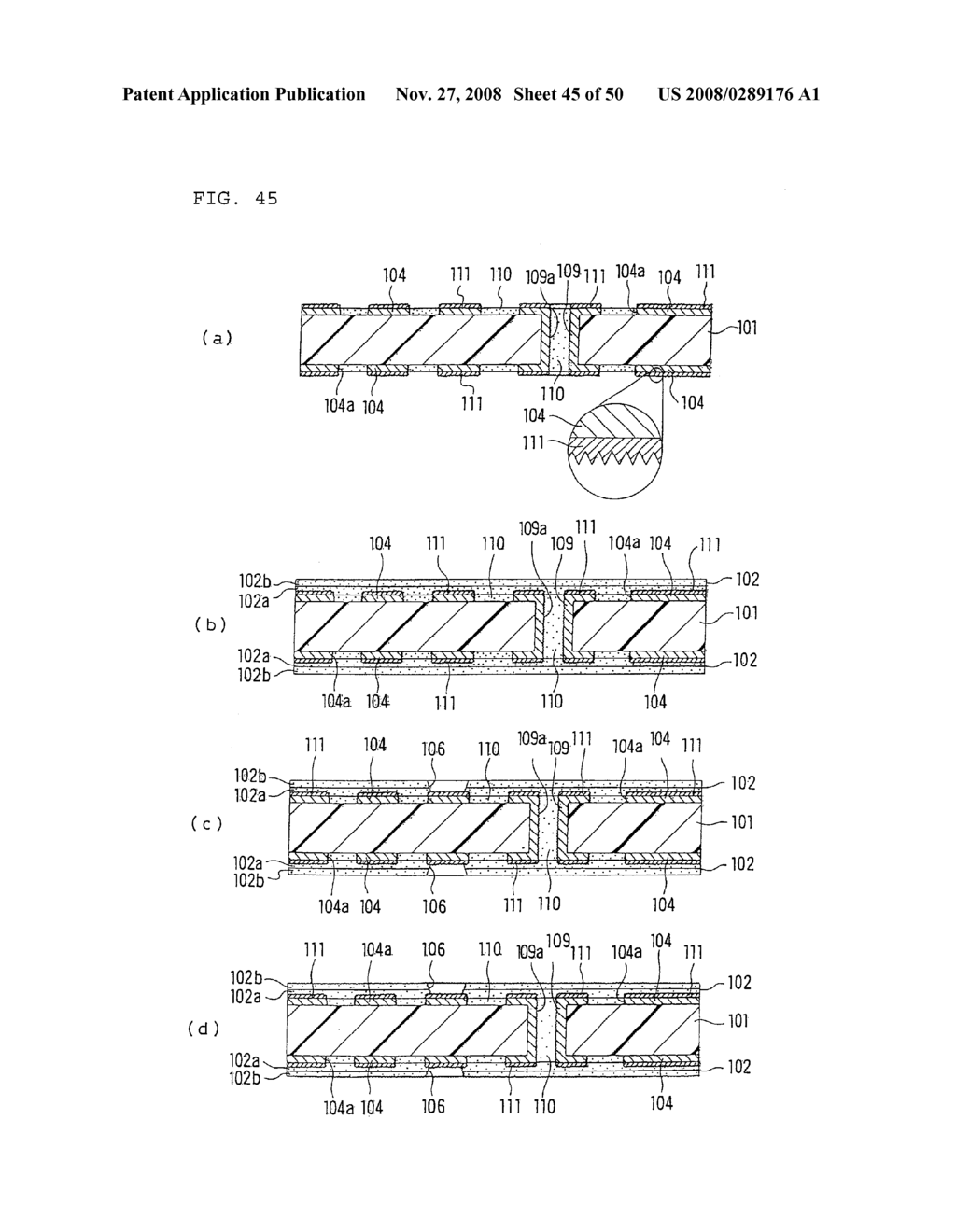 PRINTED WIRING BOARD AND METHOD FOR PRODUCING THE SAME - diagram, schematic, and image 46