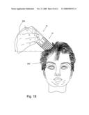 Biased comb attachment diagram and image
