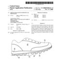 SHOE OUTSOLE HAVING SEMICIRCULAR PROTRUSIONS diagram and image