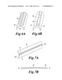 SHOE OUTSOLE HAVING SEMICIRCULAR PROTRUSIONS diagram and image