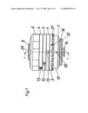 Actuator for setting at least one optical property diagram and image