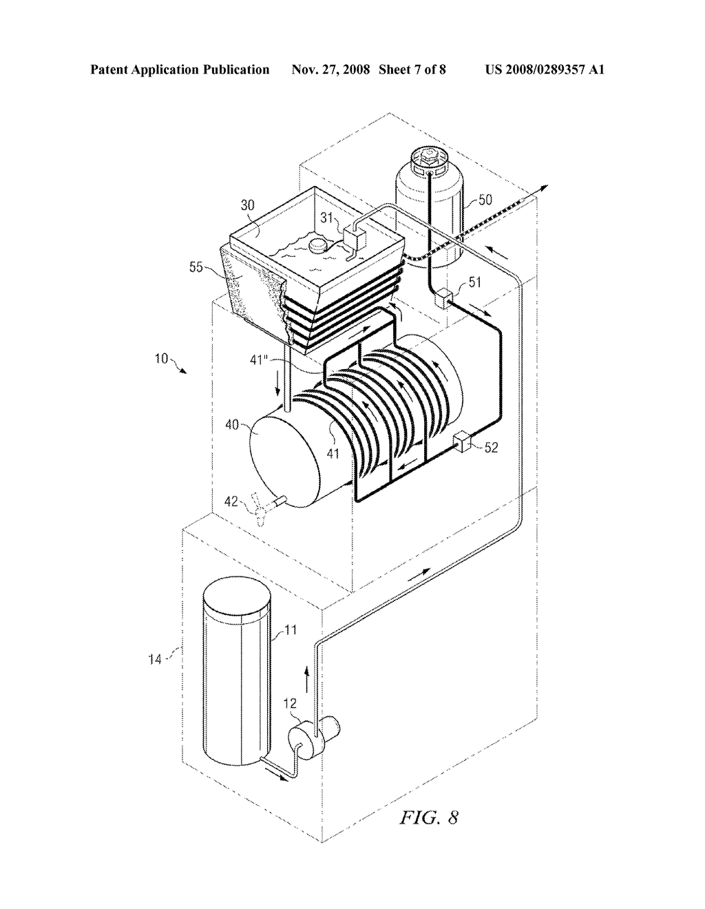 LIQUID NITROGEN COOLED BEVERAGE DISPENSER - diagram, schematic, and image 08