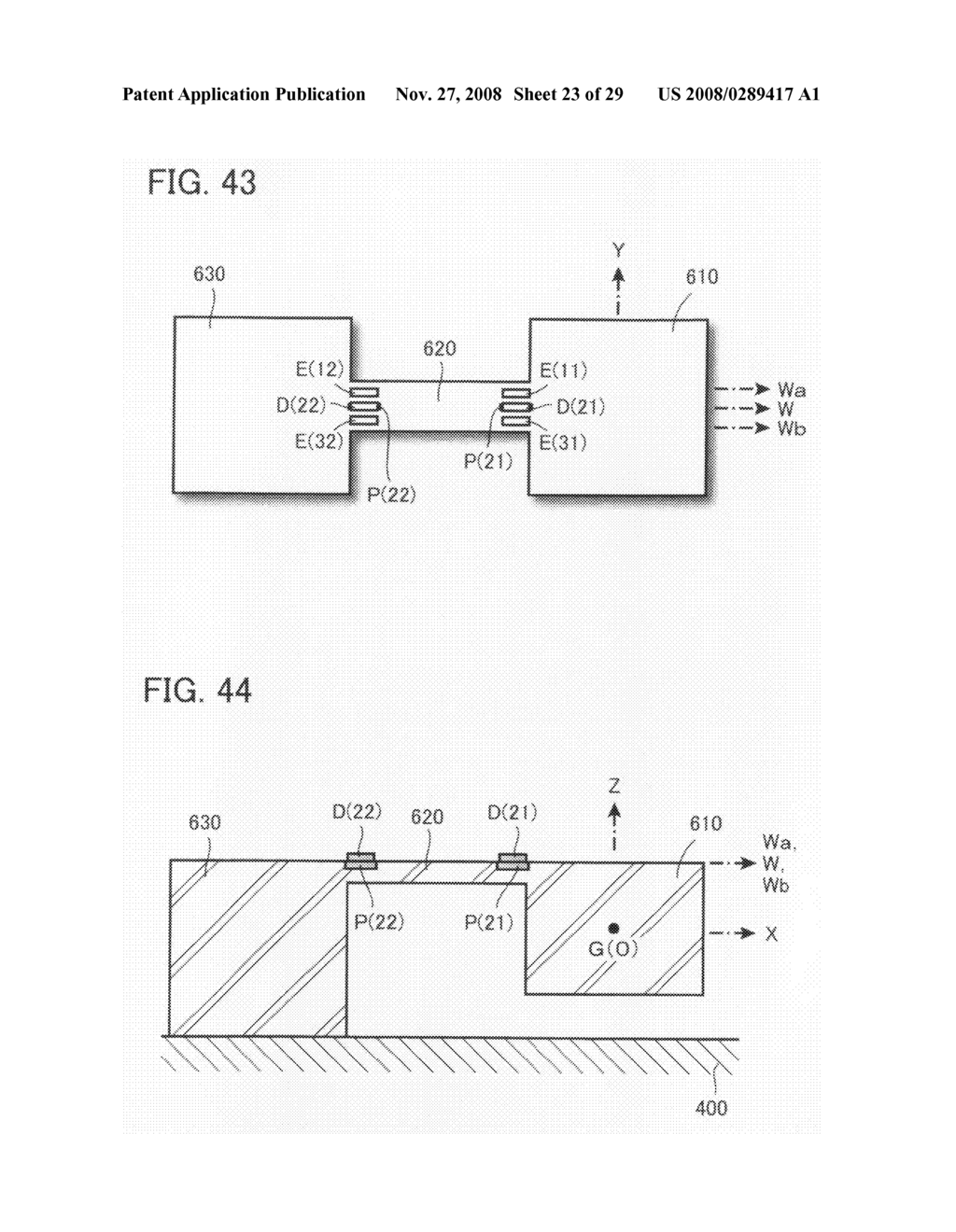 Sensor for detecting acceleration and angular velocity - diagram, schematic, and image 24