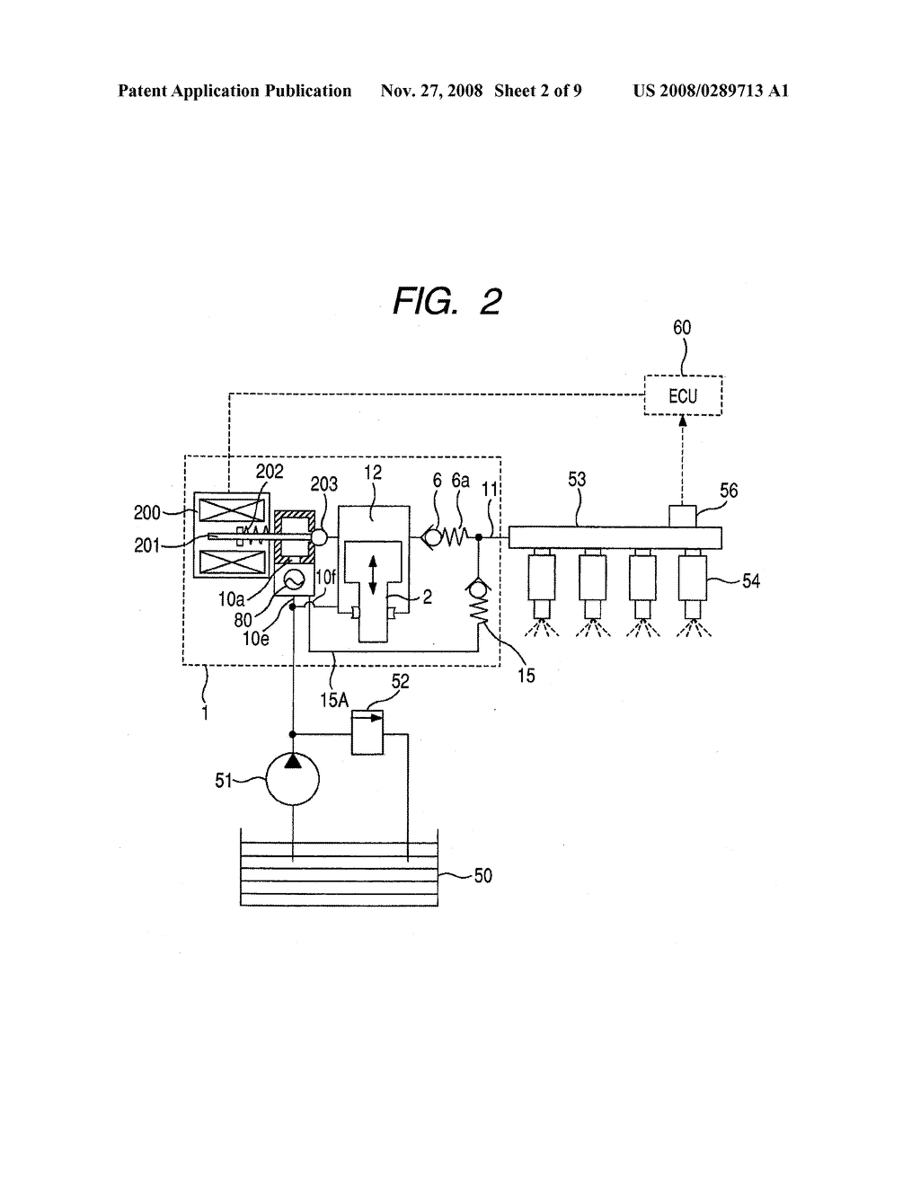 Fluid Pressure Pulsation Damper Mechanism and High-Pressure Fuel Pump Equipped with Fluid Pressure Pulsation Damper Mechanism - diagram, schematic, and image 03