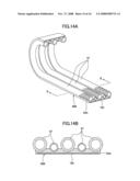 Complex pipe and coating/development processing apparatus equipped with complex pipe diagram and image