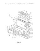 Network enclosure with removable and interchangeable sides diagram and image