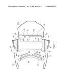 VEHICLE BODY COOLING STRUCTURE FOR MOTORCYCLE AND MOTORCYCLE diagram and image