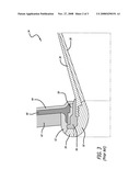 Integral composite rocket motor dome/nozzle structure diagram and image