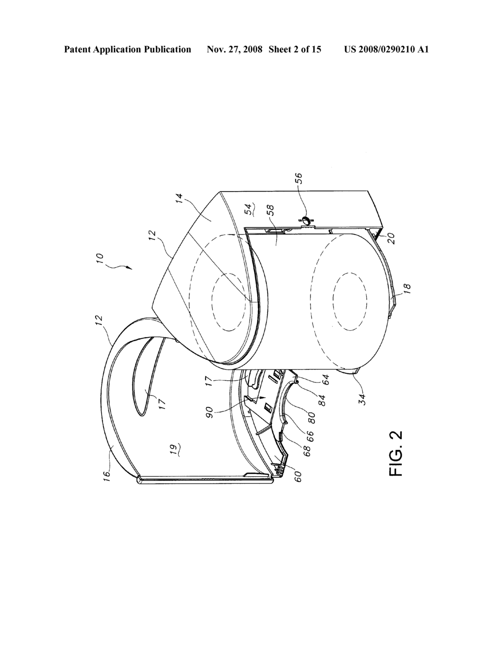 Dispenser For Sheet Material - diagram, schematic, and image 03