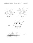 Support Device For Elements on a Piece of Space Equipment With Flexible Deploying Arms diagram and image