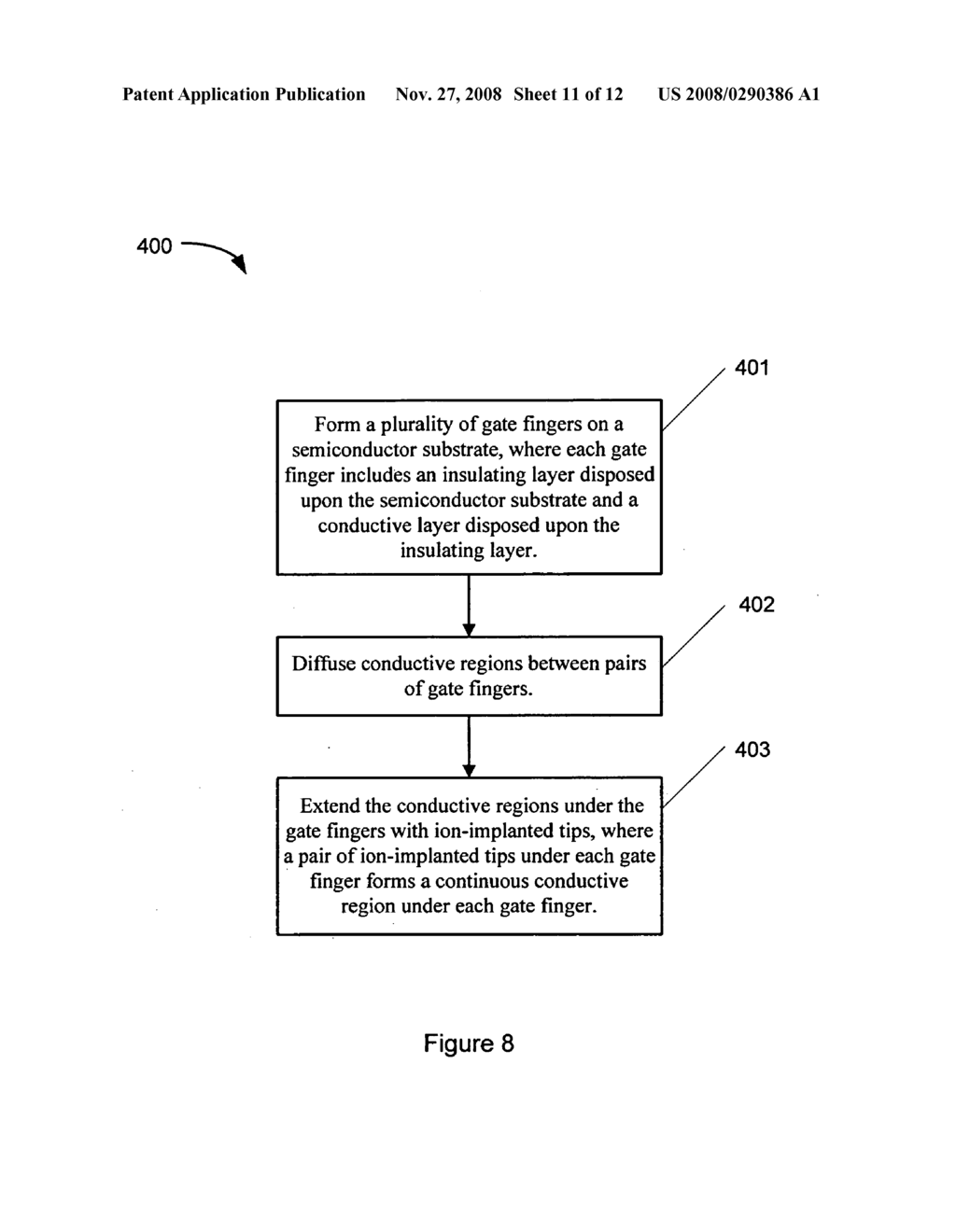 Floating gate memory device with increased coupling coefficient - diagram, schematic, and image 12