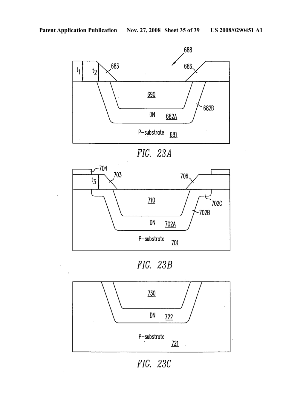 Isolation structures for integrated circuits - diagram, schematic, and image 36