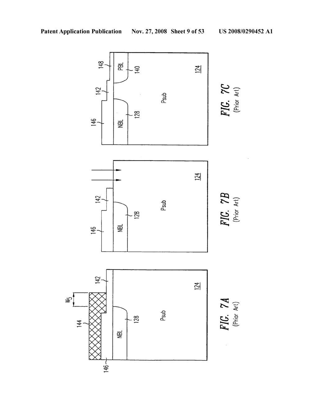 Trench-constrained isolation diffusion for integrated circuit die - diagram, schematic, and image 10