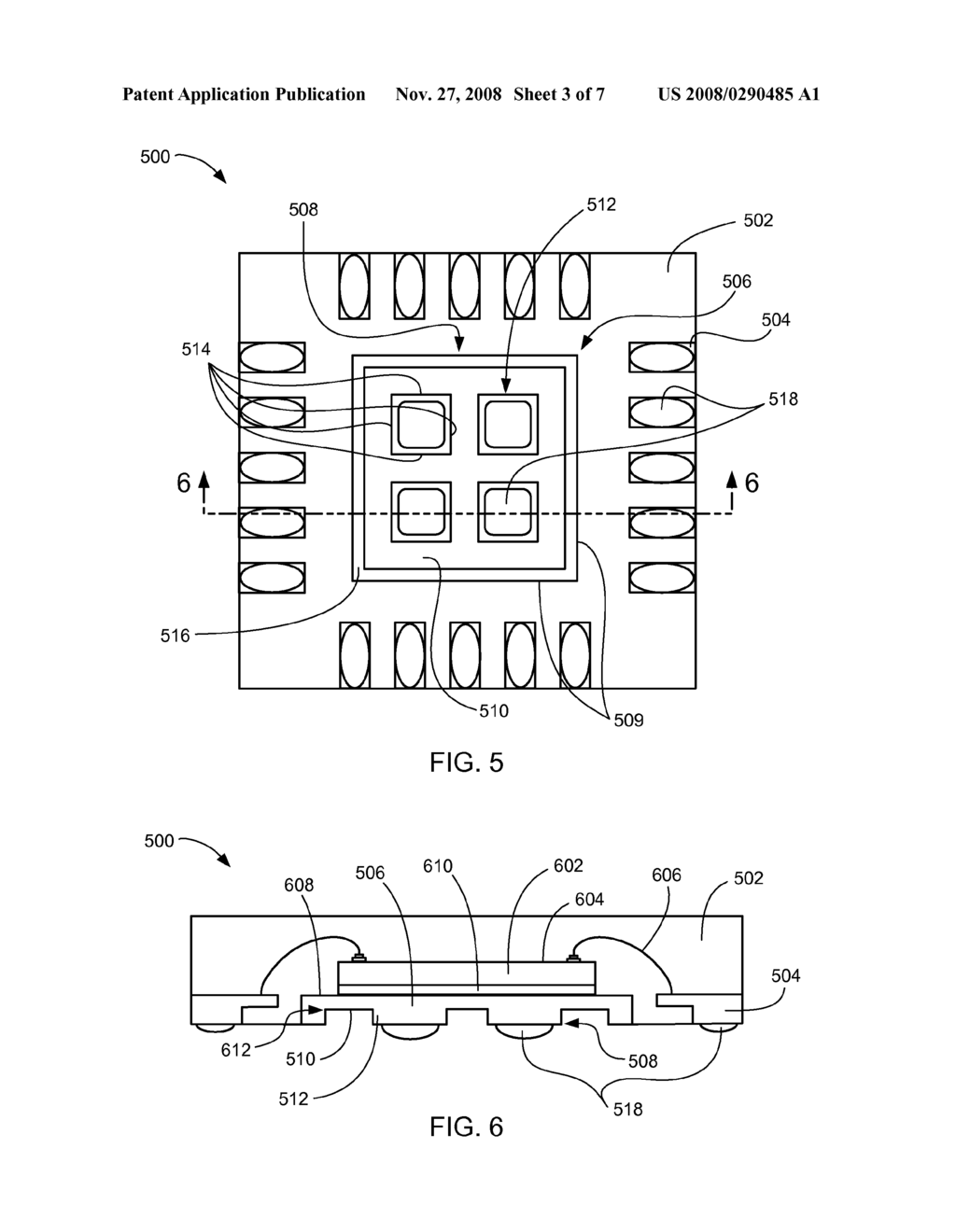 INTEGRATED CIRCUIT PACKAGE SYSTEM WITH RELIEF - diagram, schematic, and image 04