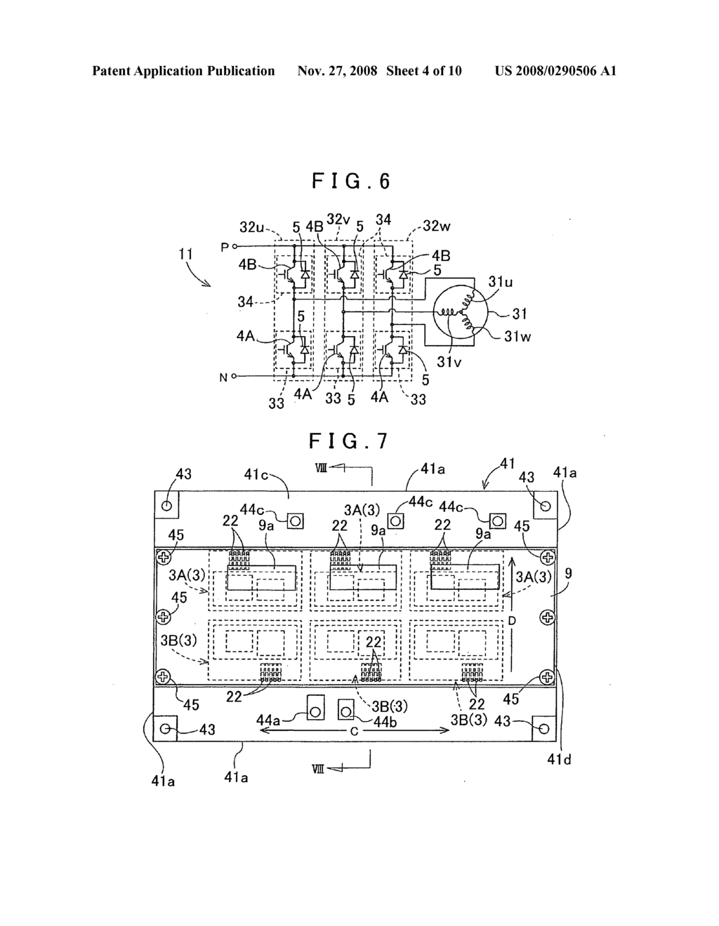 Semiconductor module and inverter device - diagram, schematic, and image 05