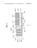 SEMICONDUCTOR DEVICE, SUBSTRATE, EQUIPMENT BOARD, METHOD FOR PRODUCING SEMICONDUCTOR DEVICE, AND SEMICONDUCTOR CHIP FOR COMMUNICATION diagram and image