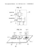 SEMICONDUCTOR DEVICE, SUBSTRATE, EQUIPMENT BOARD, METHOD FOR PRODUCING SEMICONDUCTOR DEVICE, AND SEMICONDUCTOR CHIP FOR COMMUNICATION diagram and image