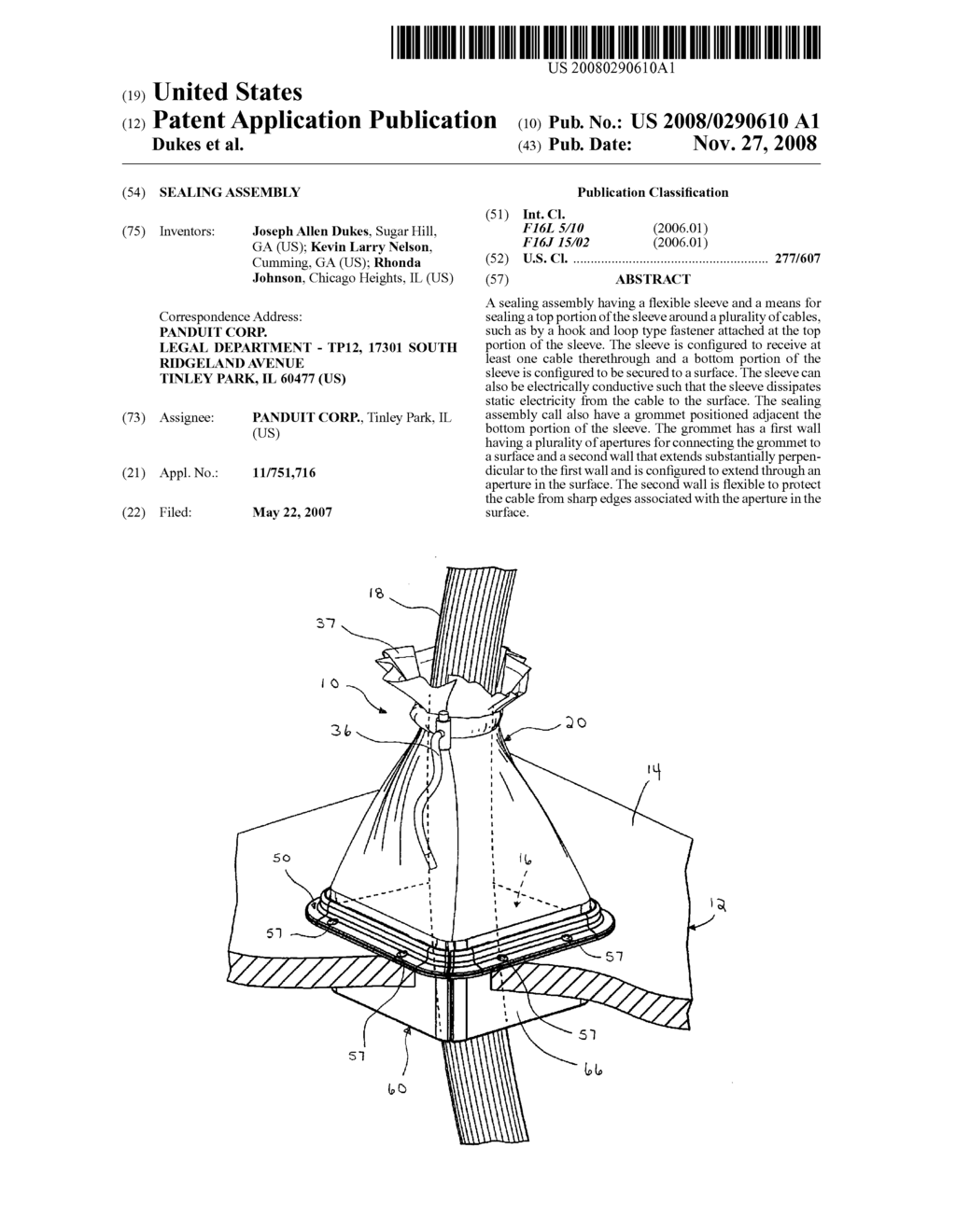 Sealing Assembly - diagram, schematic, and image 01