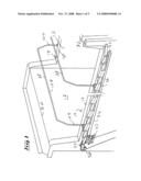 Device for manipulating a tarpaulin diagram and image