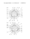 Drive with an electric motor, a housing and a direction-dependent brake diagram and image