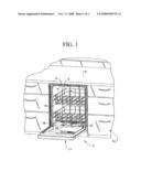 Composite Tub Body For A Dishwasher diagram and image