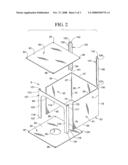 Composite Tub Body For A Dishwasher diagram and image