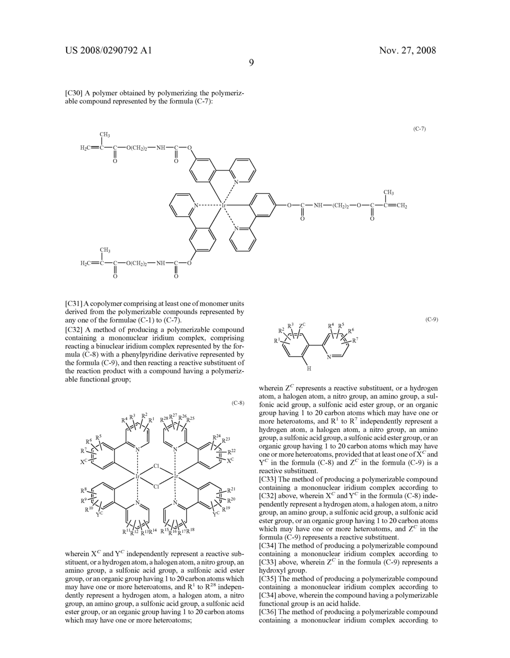 LIGHT EMITTING MATERIAL AND ORGANIC LIGHT-EMITTING DEVICE - diagram, schematic, and image 11