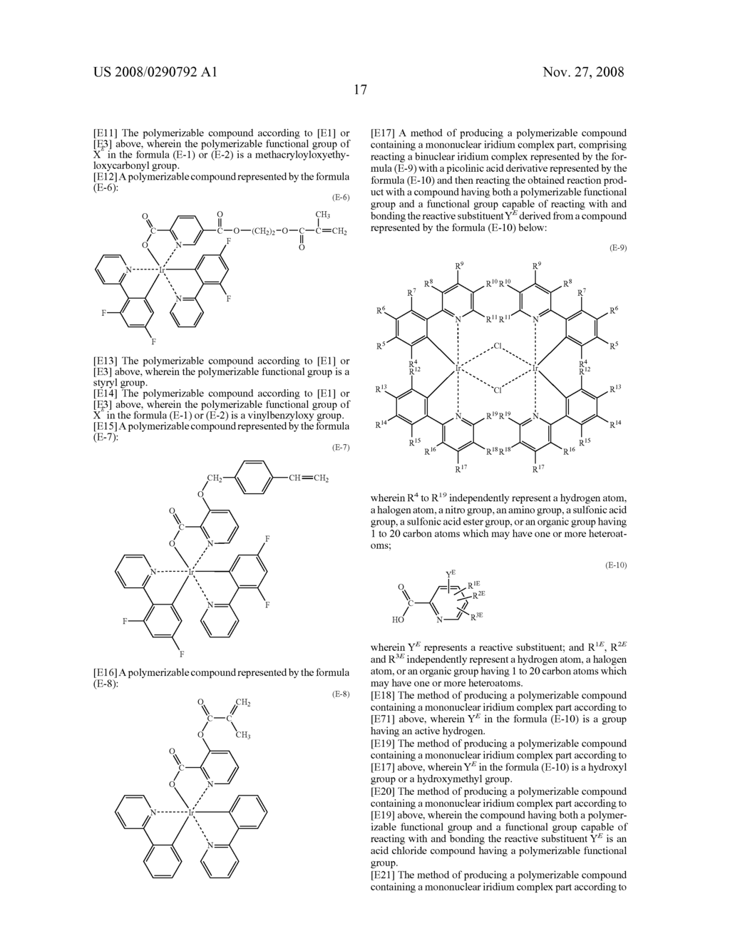 LIGHT EMITTING MATERIAL AND ORGANIC LIGHT-EMITTING DEVICE - diagram, schematic, and image 19