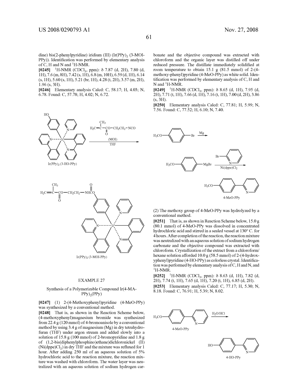 LIGHT EMITTING MATERIAL AND ORGANIC LIGHT-EMITTING DEVICE - diagram, schematic, and image 62