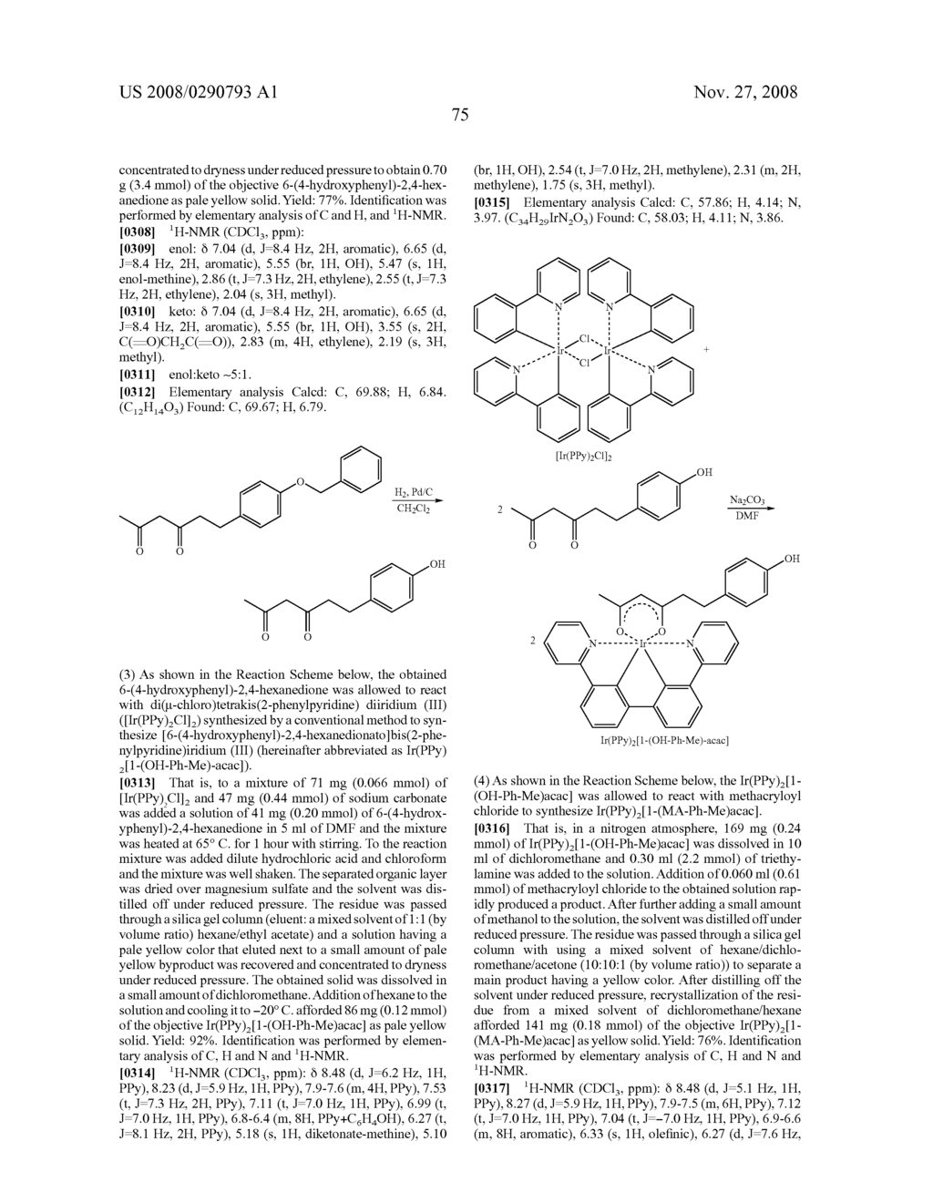 LIGHT EMITTING MATERIAL AND ORGANIC LIGHT-EMITTING DEVICE - diagram, schematic, and image 76