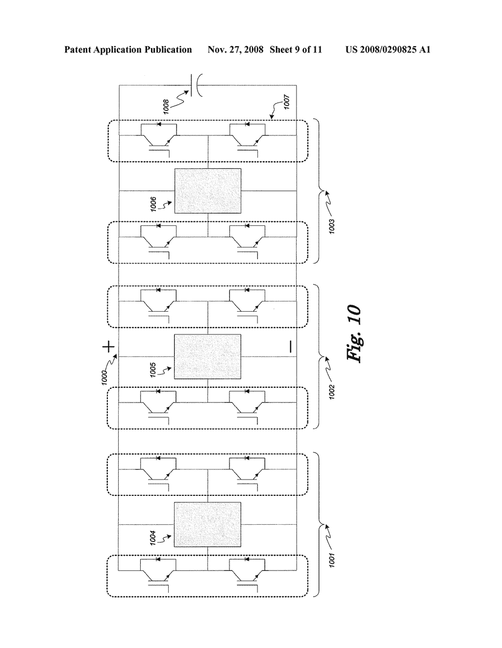 POWER ARCHITECTURE AND BRAKING CIRCUITS FOR DC MOTOR-PROPELLED VEHICLE - diagram, schematic, and image 10