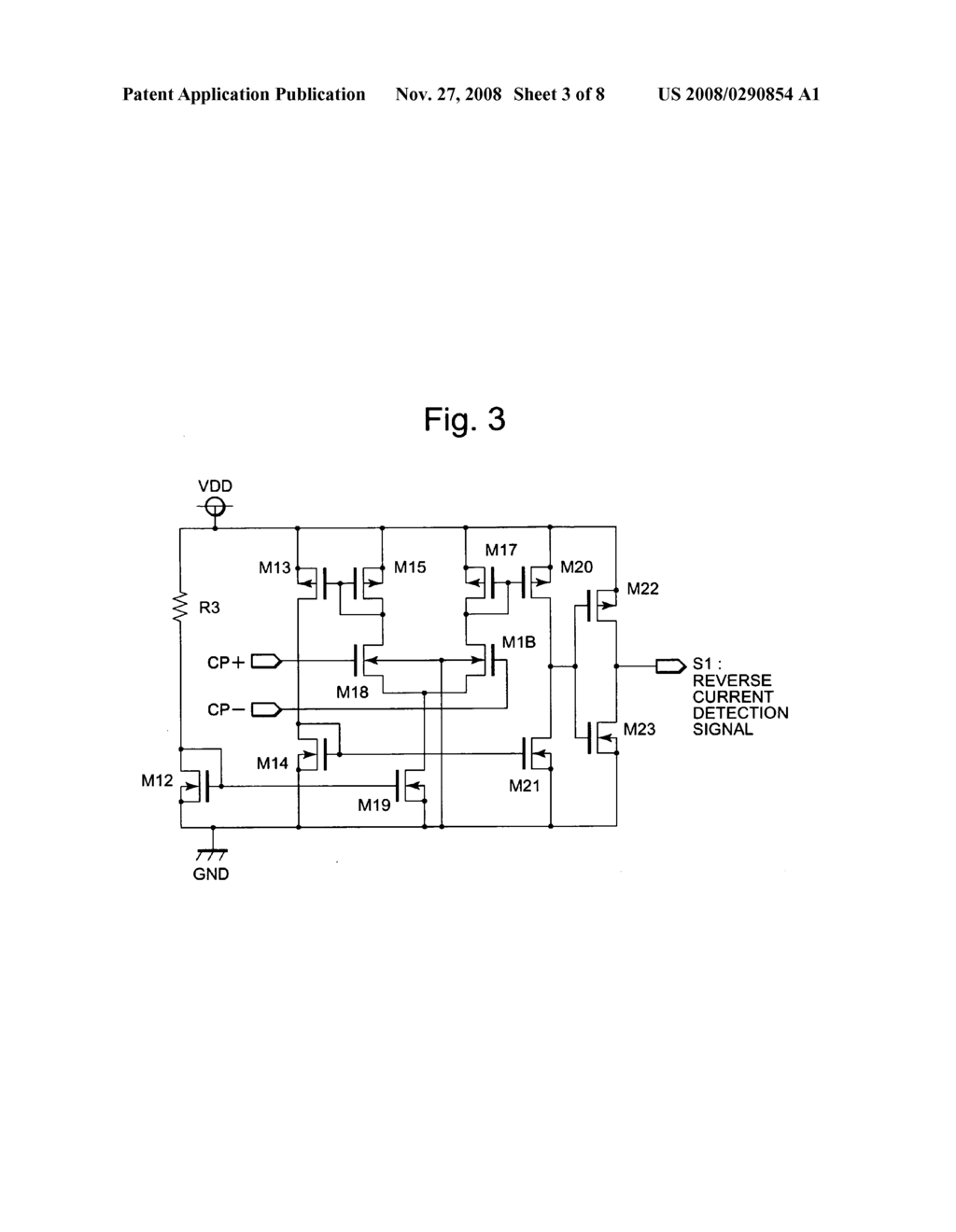 Switching regulator having reverse current detector - diagram, schematic, and image 04