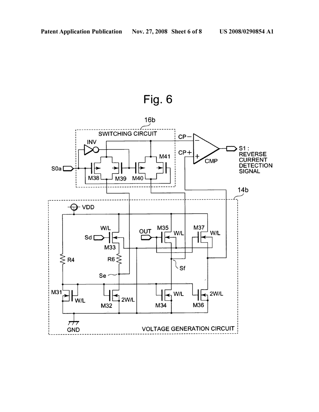 Switching regulator having reverse current detector - diagram, schematic, and image 07