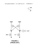 APPARATUS AND METHOD FOR PREVENTING CURRENT LEAKAGE WHEN A LOW VOLTAGE DOMAIN IS POWERED DOWN diagram and image