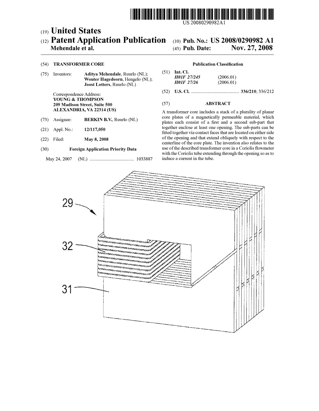 TRANSFORMER CORE - diagram, schematic, and image 01