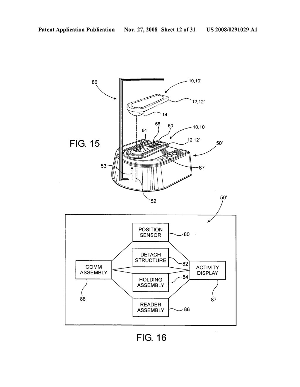 Security system for preventing unauthorized removal of merchandise - diagram, schematic, and image 13