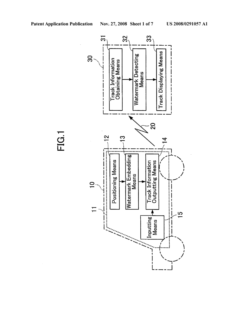 Mobile Object Management System, Mobile Terminal and Processing Apparatus - diagram, schematic, and image 02