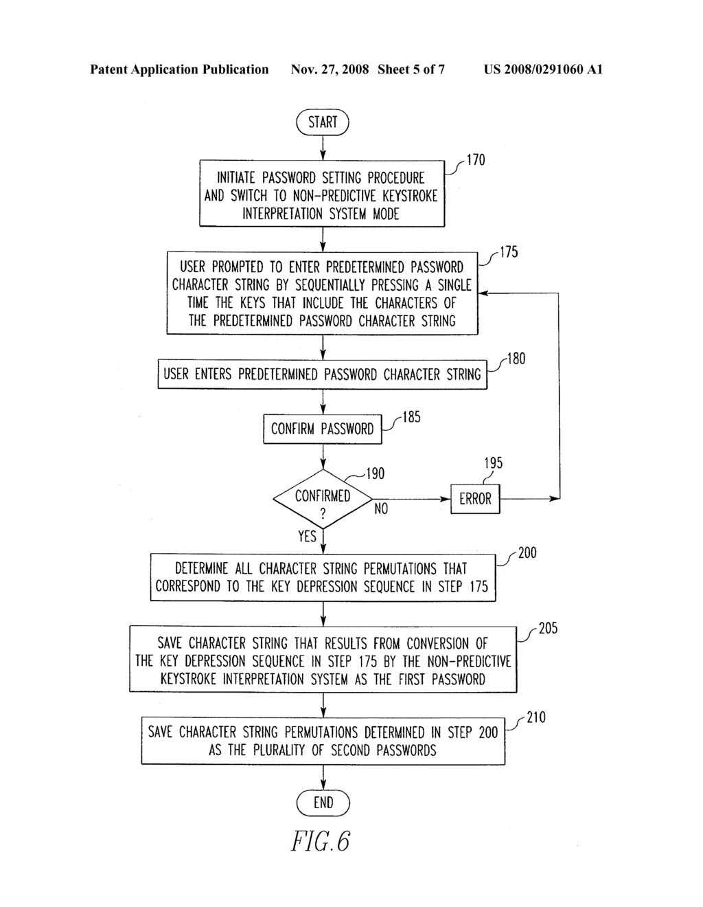 HANDHELD ELECTRONIC DEVICE HAVING REDUCED KEYBOARD AND MULTIPLE PASSWORD ACCESS, AND ASSOCIATED METHODS - diagram, schematic, and image 06