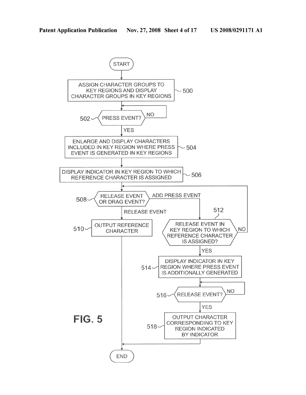 Character input apparatus and method - diagram, schematic, and image 05