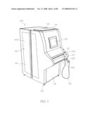 PRINTER WITH A DATA CAPTURE DEVICE TO IDENTIFY A PRINT SAMPLE diagram and image