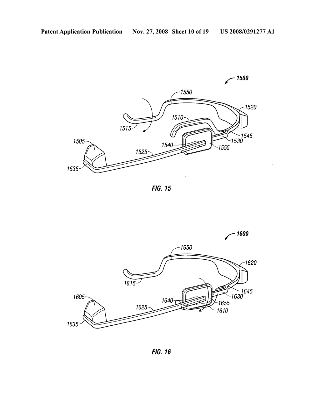 Monocular display device - diagram, schematic, and image 11