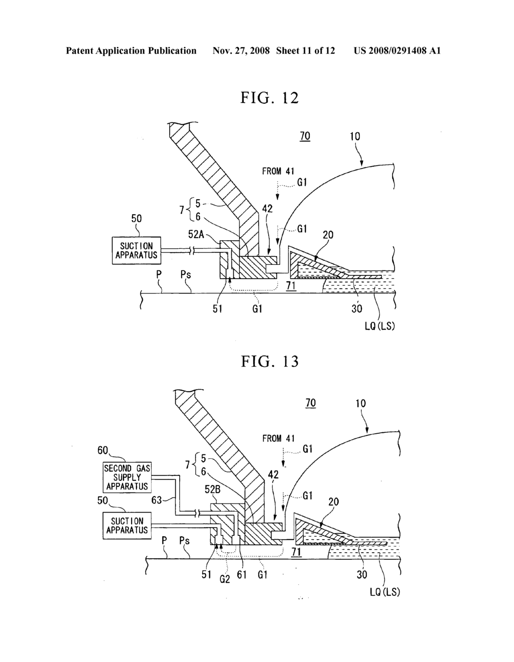 Projection optical system, exposing method, exposure apparatus, and device fabricating method - diagram, schematic, and image 12